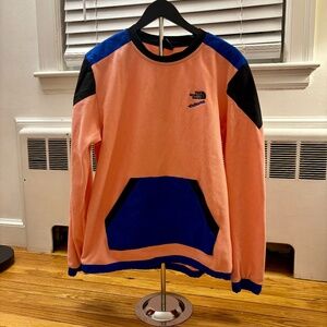 Like New Men's North Face Extreme Fleece Miami Pink Combo Size Large